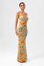 Resort-Worthy V-Neck Bodycon Maxi Dress