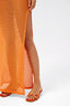Deep V-Neck Lace-Up Bodycon Beach Maxi Dress