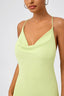 Cowl-Neck Open-Back Sleeveless Mermaid Maxi Dress