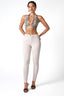 Snake Print Halter Crop Top in Sexy Snake