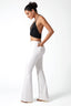 Sequin Halter Off-Shoulder Crop Top in Black
