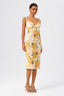 Sunkissed Summer Floral Midi Dress