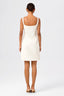 Sleeveless Boat Neck Office Sheath Dress