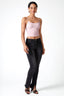 Deep U-Neck Padded Strapless Camisole in Lemon