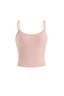 Deep U-Neck Padded Strapless Camisole in Lemon