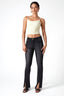 Deep U-Neck Padded Strapless Camisole in Lemon