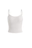 Deep U-Neck Padded Strapless Camisole in Lemon