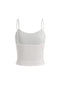 Deep U-Neck Padded Strapless Camisole in Lemon