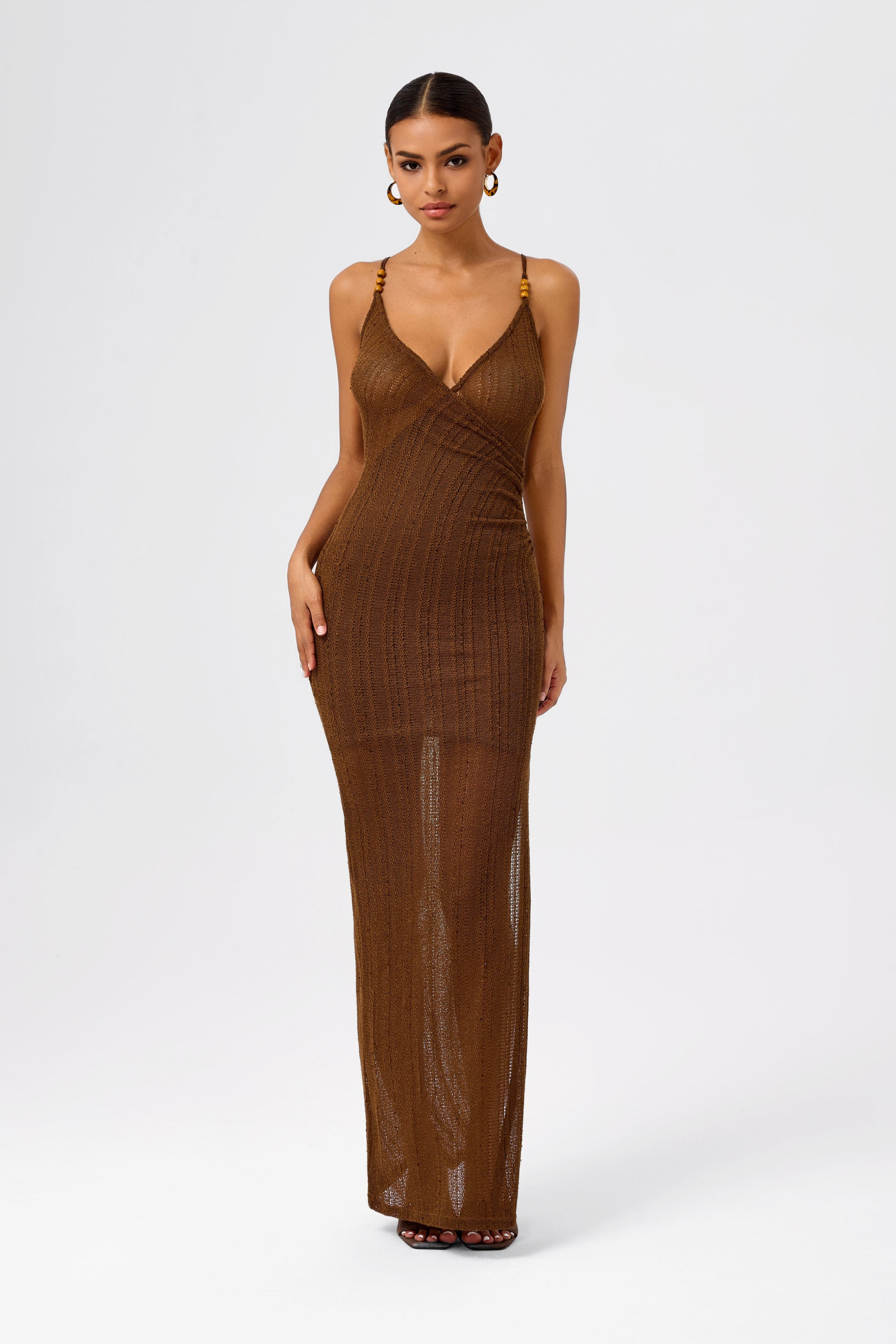 knitted bodycon maxi dress Resort-Ready Knit Strapless Bodycon Maxi Dress – HOLO LOKA